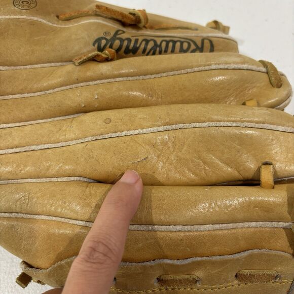 Rawlings Jose Canseco RBG60 Baseball Glove Right Hand Arch Basket Web Leather - Picture 10 of 11